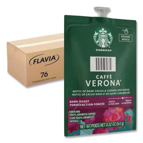 Image of FLAVIA® 48104 Starbucks Caffe Verona Coffee Freshpack, 76/Carton