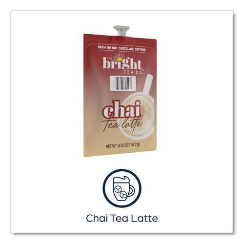 Image of FLAVIA® The Bright Tea Co. Chai Tea Latte Freshpack, 72/Carton