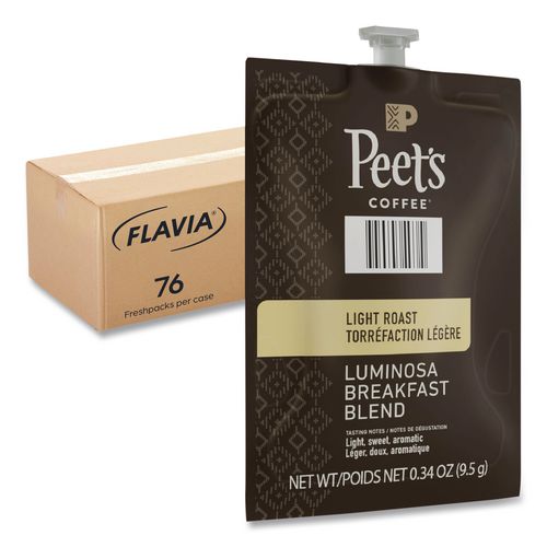 Image of FLAVIA® 48037 Peet's Coffee Colombia Luminosa, Breakfast Blend, 76/Carton