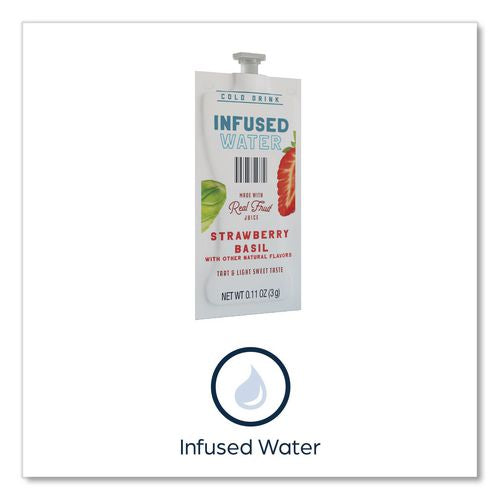 Image of FLAVIA® 48053 Strawberry Basil Infused Water Freshpack, 100/Carton