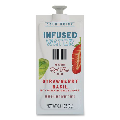 Image of FLAVIA® 48053 Strawberry Basil Infused Water Freshpack, 100/Carton