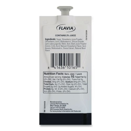 Image of FLAVIA® 48053 Strawberry Basil Infused Water Freshpack, 100/Carton