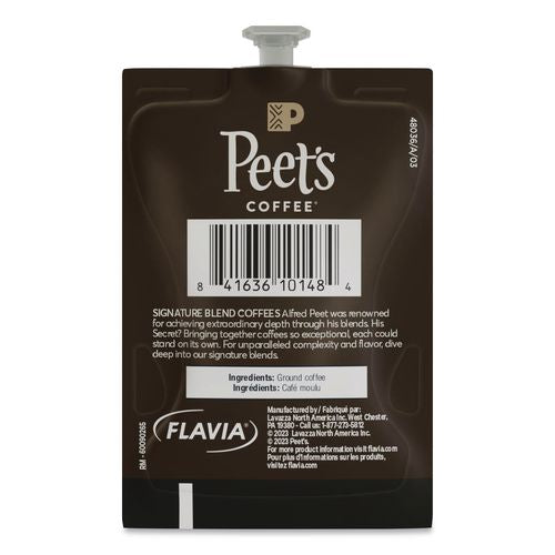 Image of FLAVIA® 48036 Peet's French Roast Coffee Freshpack, 76/Carton
