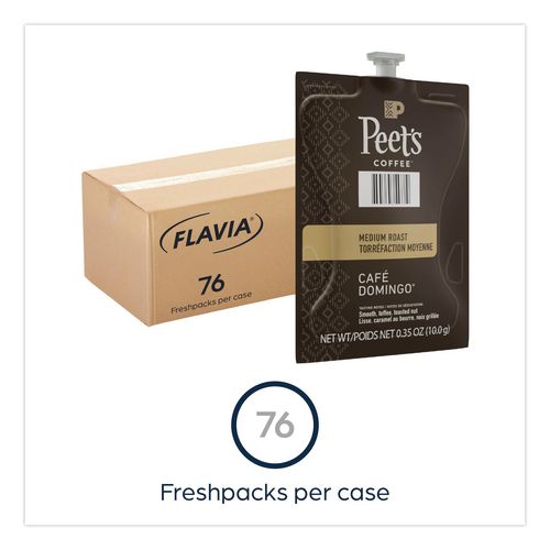 Image of FLAVIA® 48035 Peet's Coffee Cafe Domingo Freshpack, 76/Carton