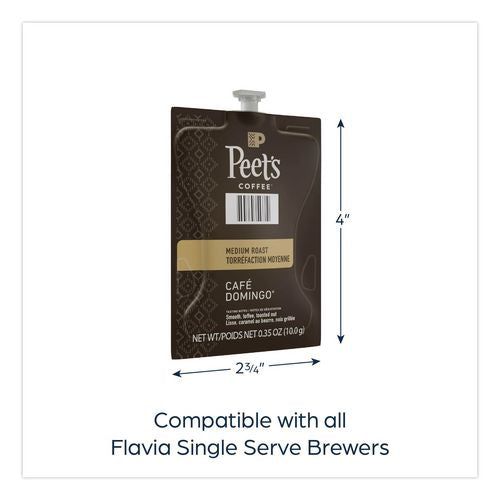 Image of FLAVIA® 48035 Peet's Coffee Cafe Domingo Freshpack, 76/Carton