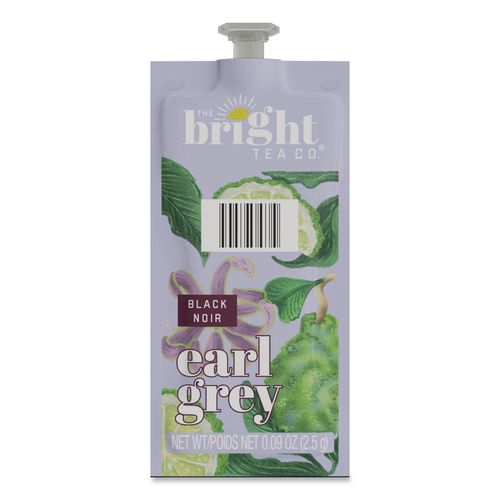 Image of FLAVIA® 48026 The Bright Tea Co. Earl Grey Black Tea Freshpack, 100/Carton
