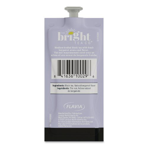 Image of FLAVIA® 48026 The Bright Tea Co. Earl Grey Black Tea Freshpack, 100/Carton
