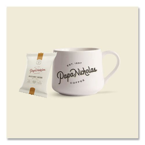 Image of PapaNicholas® Coffee 25187 Premium Coffee, Hazelnut Creme, 18/carton