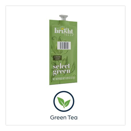 Image of FLAVIA® 48028 The Bright Tea Co. Select Green Tea Freshpack, 100/Carton