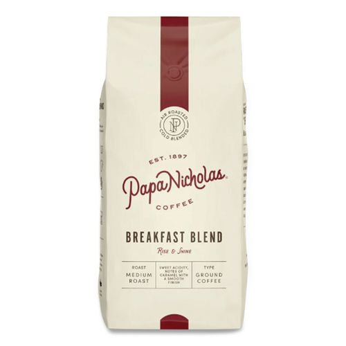 Image of PapaNicholas® Coffee 32006 Premium Coffee, Whole Bean, Breakfast Blend