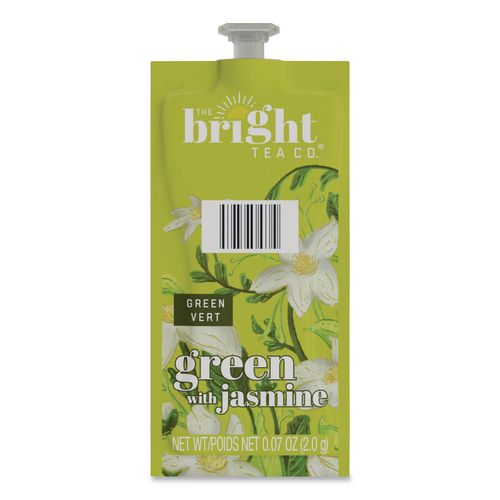 Image of FLAVIA® 48023 The Bright Tea Co. Green with Jasmine Tea Freshpack, 100/Carton
