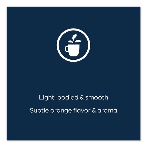 Image of FLAVIA® 48024 The Bright Tea Co. White with Orange Tea Freshpack, 100/Carton