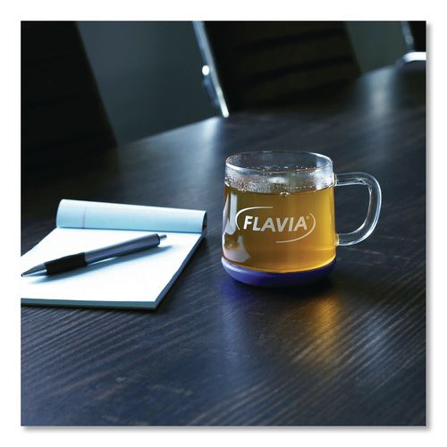 Image of FLAVIA® 48024 The Bright Tea Co. White with Orange Tea Freshpack, 100/Carton