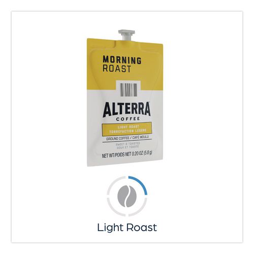 Image of FLAVIA® 48008 Alterra Morning Roast Coffee Freshpack, 100/Carton