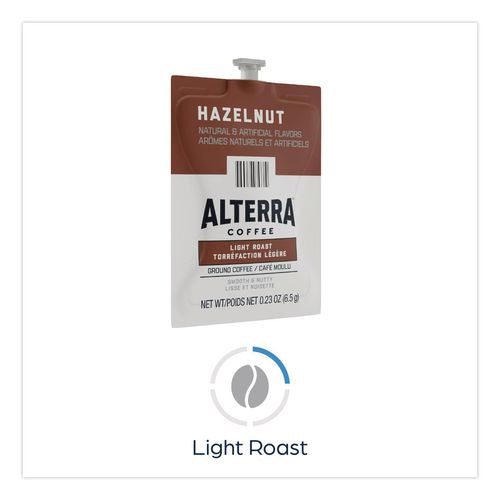 Image of FLAVIA® 48011 Alterra Hazelnut Coffee Freshpack, 100/Carton