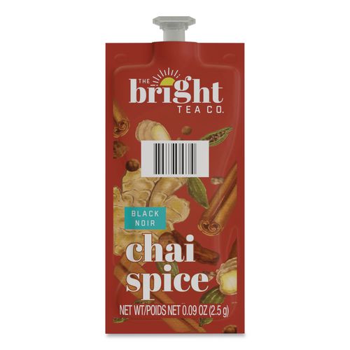 Image of FLAVIAÂ® The Bright Tea Co. Chai Spice Black Tea Freshpack, 100/Carton
