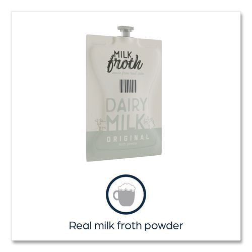 Image of FLAVIA® 48002 Dairy Milk Froth Powder Freshpack, 0.46 oz Pouch, 72/Carton