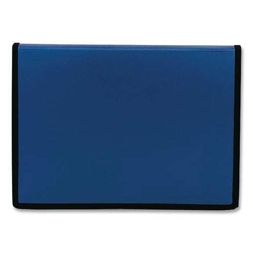Image of Pendaflex® 52670EE Professional Expanding Organizer, 7 Sections, Elastic Cord Closure, 1/6-Cut Tabs, Letter Size, Blue