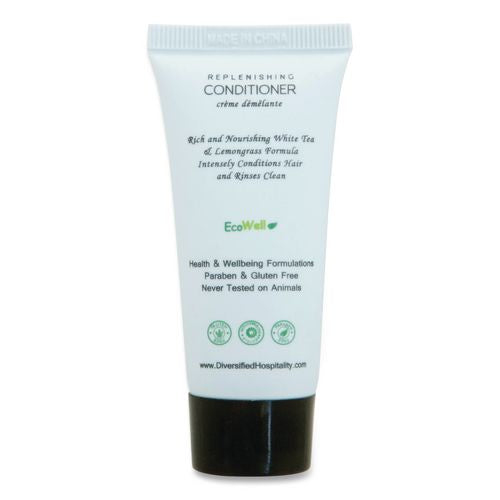 Image of Diversified Hospitality Solutions H2O Therapy Conditioner Single Use, White Tea and Lemongrass, 0.85 oz Tube, 300/Carton