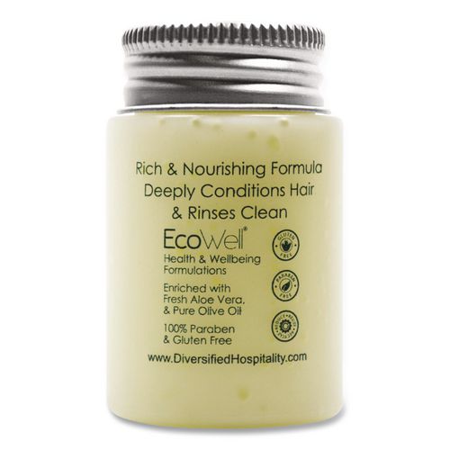 Image of Diversified Hospitality Solutions Terra Pure Conditioner Jam Jar, Green Tea Lemongrass, 1 oz Jar, 300/Carton