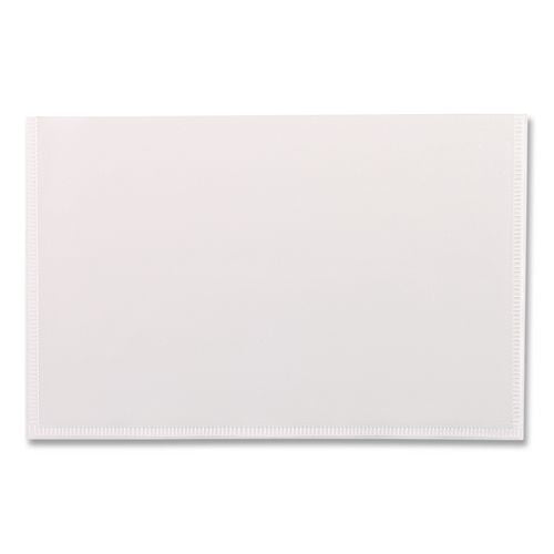 Image of Pendaflex® 99376 Self-Adhesive Pockets, 6" x 4", Clear Front/White Back, 100/Box