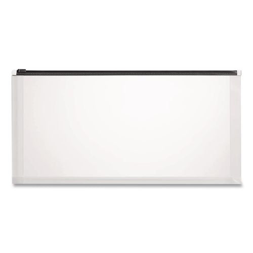 Image of Pendaflex® 85293 Poly Zip Check Envelope, Zipper Closure, 10.13 x 5.13, Assorted Colors, 5/Pack