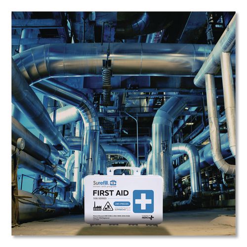 Image of SUREFILL SF50BW 50 Series ANSI 2021 B First Aid Kit - Weatherproof Plastic Case, 50 Person, 285 Pieces