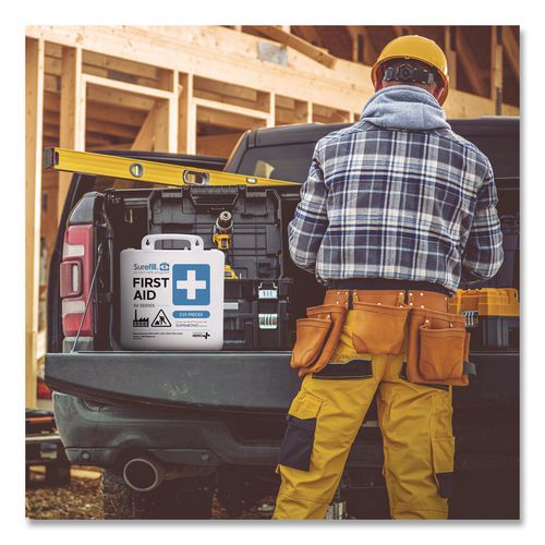 Image of SUREFILL SF50AW 50 Series ANSI A+ First Aid Kit - Weatherproof Plastic Case, 50 Person, 235 Pieces