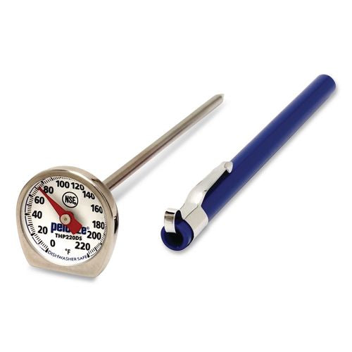 Image of Rubbermaid® Commercial FGTHP220DS Dishwasher-Safe Industrial-Grade Analog Pocket Thermometer, 0f To 220f