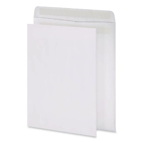 Image of Quality Park QUA43717 Redi-Seal Catalog Envelope, #13 1/2, Cheese Blade Flap, Redi-Seal Adhesive Closure, 10 x 13, White, 100/Box