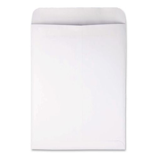 Image of Quality Park QUA43517 Redi-Seal Catalog Envelope, #10 1/2, Cheese Blade Flap, Redi-Seal Adhesive Closure, 9 x 12, White, Wove Finish, 100/Box