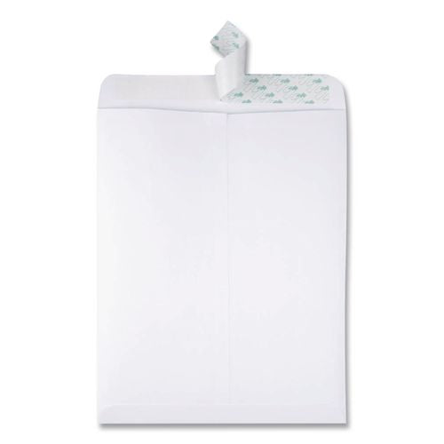 Image of Quality Park Redi-Strip Catalog Envelope, #14 1/2, Cheese Blade Flap, Redi-Strip Adhesive Closure, 11.5 x 14.5, White, 100/Box