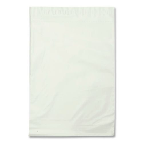 Image of Quality Park QUA46390 Redi-Strip Poly Expansion Mailer, #4 1/2, Square Flap, Redi-Strip Adhesive Closure, 11 x 13, White, 100/Carton