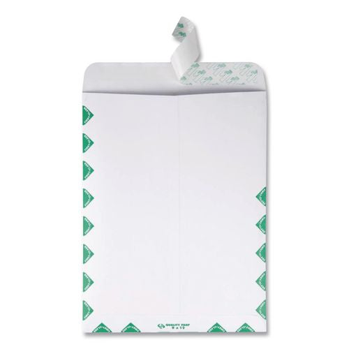 Image of Survivor® QUAR4510 14 lb Tyvek Open End Expansion Mailer Value Pack, First Class, #13 1/2, Flip-Stik, Redi-Strip Closure, 10 x 13, White,100/CT