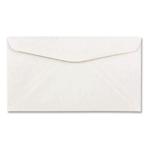 Image of Quality Park QUA90090 Business Envelope, #9, Commercial Flap, Diagonal Seam, Gummed Closure, 24 lb Bond Weight Paper, 3.88 x 8.88, White, 500/Box