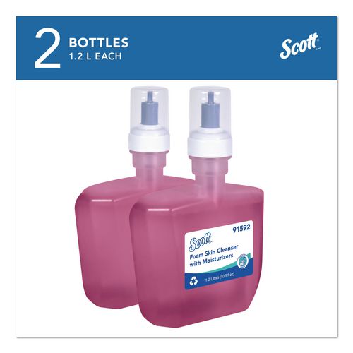 Image of Scott® 91592 Pro Foam Skin Cleanser with Moisturizers Refill, Citrus Floral Scent, 1.2 L, 2/Carton