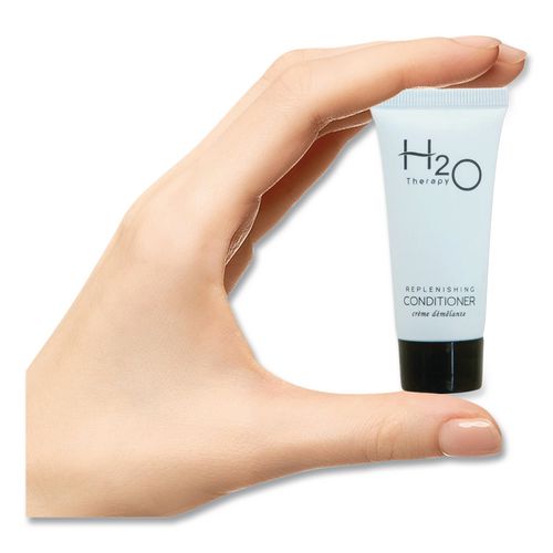Image of Diversified Hospitality Solutions H2O Therapy Conditioner Single Use, White Tea and Lemongrass, 0.85 oz Tube, 300/Carton