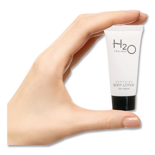 Image of Diversified Hospitality Solutions H2O Therapy Single Use Body Lotion, 0.85 oz Tube, 300/Carton