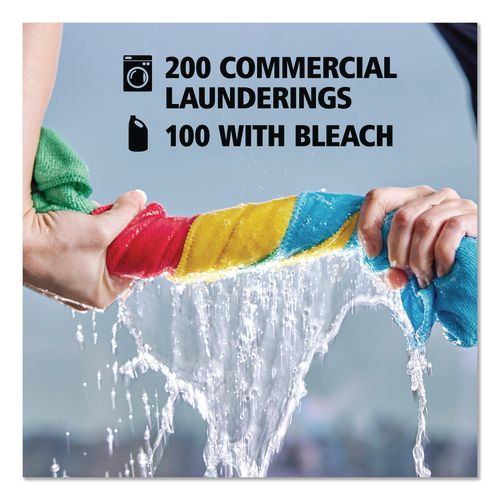 Image of Rubbermaid® Commercial 1820578 Microfiber Cleaning Cloths, 12 X 12, Green, 24/pack