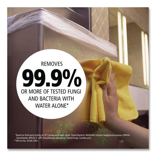 Image of Rubbermaid® Commercial 1820577 Microfiber Cleaning Cloths, 12 X 12, Red, 24/pack