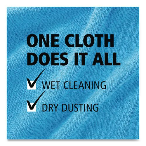 Image of Rubbermaid® Commercial 1820581 Microfiber Cleaning Cloths, 16 x 16, Red, 24/Pack