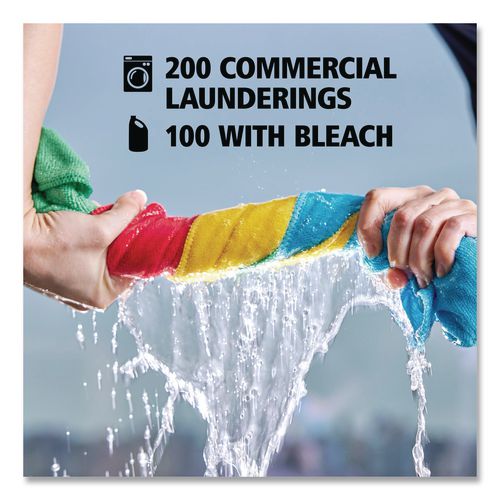 Image of Rubbermaid® Commercial 1820582 Microfiber Cleaning Cloths, 16 X 16, Green, 24/pack