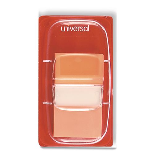 Image of Universal® UNV99013 Deluxe Pop-Up Page Flags, 1 x 1.75, Five Assorted Colors, 50 Flags/Dispenser, 5 Dispensers/Pack