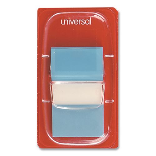 Image of Universal® UNV99013 Deluxe Pop-Up Page Flags, 1 x 1.75, Five Assorted Colors, 50 Flags/Dispenser, 5 Dispensers/Pack
