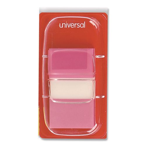 Image of Universal® UNV99013 Deluxe Pop-Up Page Flags, 1 x 1.75, Five Assorted Colors, 50 Flags/Dispenser, 5 Dispensers/Pack