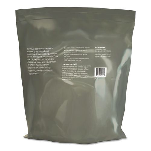 Image of 2XL TXL L38 Gym Wipes Professional, 1-Ply, 6 x 8, Unscented, White, 700/Pack, 4 Packs/Carton