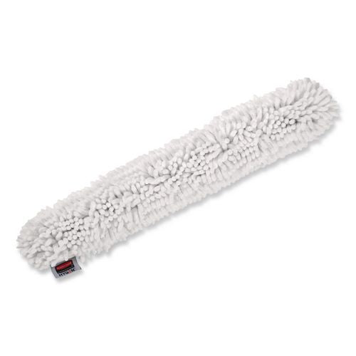 Image of Rubbermaid® Commercial HYGEN FGQ85300WH00 Hygen Quick-Connect Microfiber Dusting Wand Sleeve, White, 6/carton