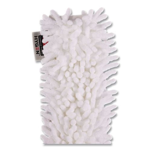 Image of Rubbermaid® Commercial HYGEN FGQ85300WH00 Hygen Quick-Connect Microfiber Dusting Wand Sleeve, White, 6/carton