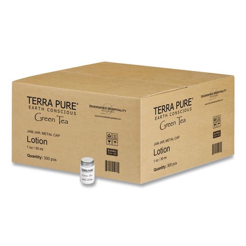 Image of Diversified Hospitality Solutions Terra Pure Body Lotion Jam Jar, 1 oz Jar, 300/Carton