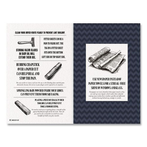 Image of Willow Creek Press 49779 Hacks of Life Softcover Book, Paperback, 112 Pages